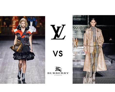 Burberry vs louis vuitton handbags